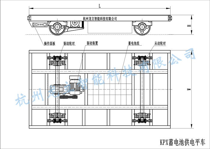 KPX蓄电池轨道平车(1) KPX蓄电池轨道平车(1)
