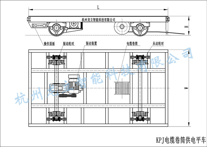 120吨重载轨道平车(1)